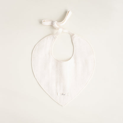 Drool Bib - Ecru