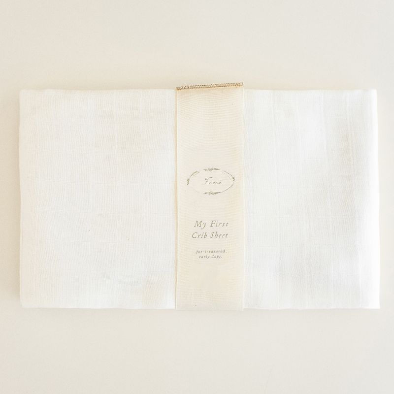Crib Sheet - Ecru