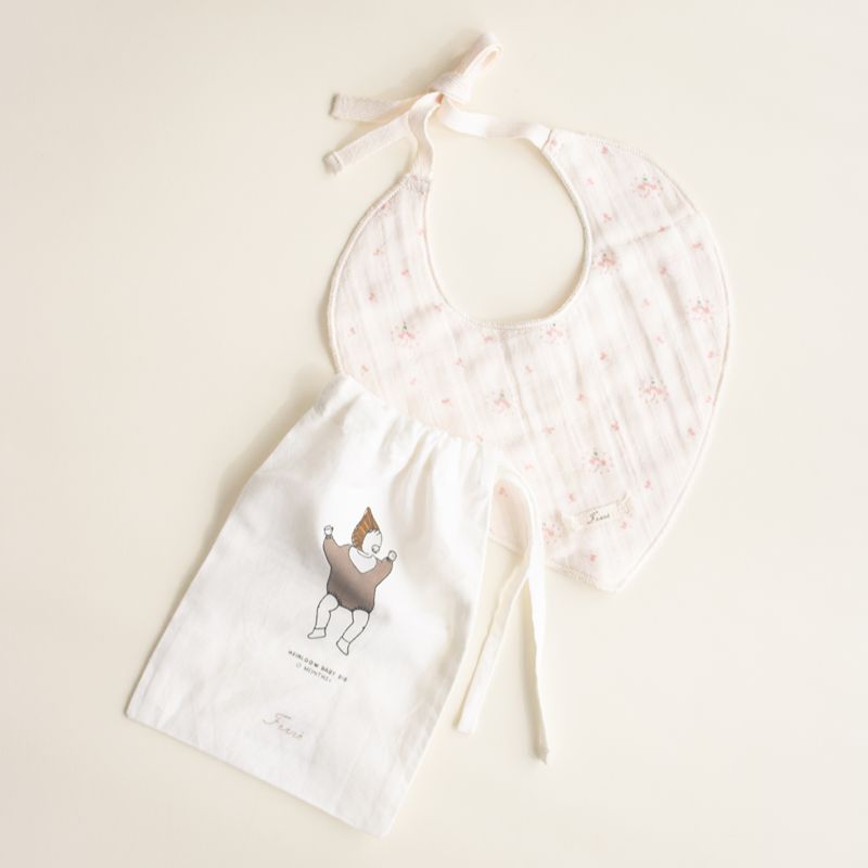 Calico Bib - Pink