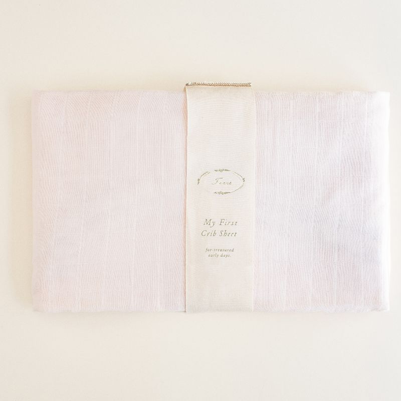 Crib Sheet - BARELY PINK