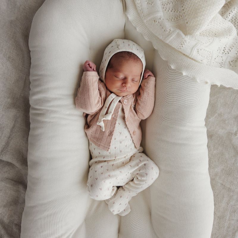 Floret Cardigan - Dusty Pink