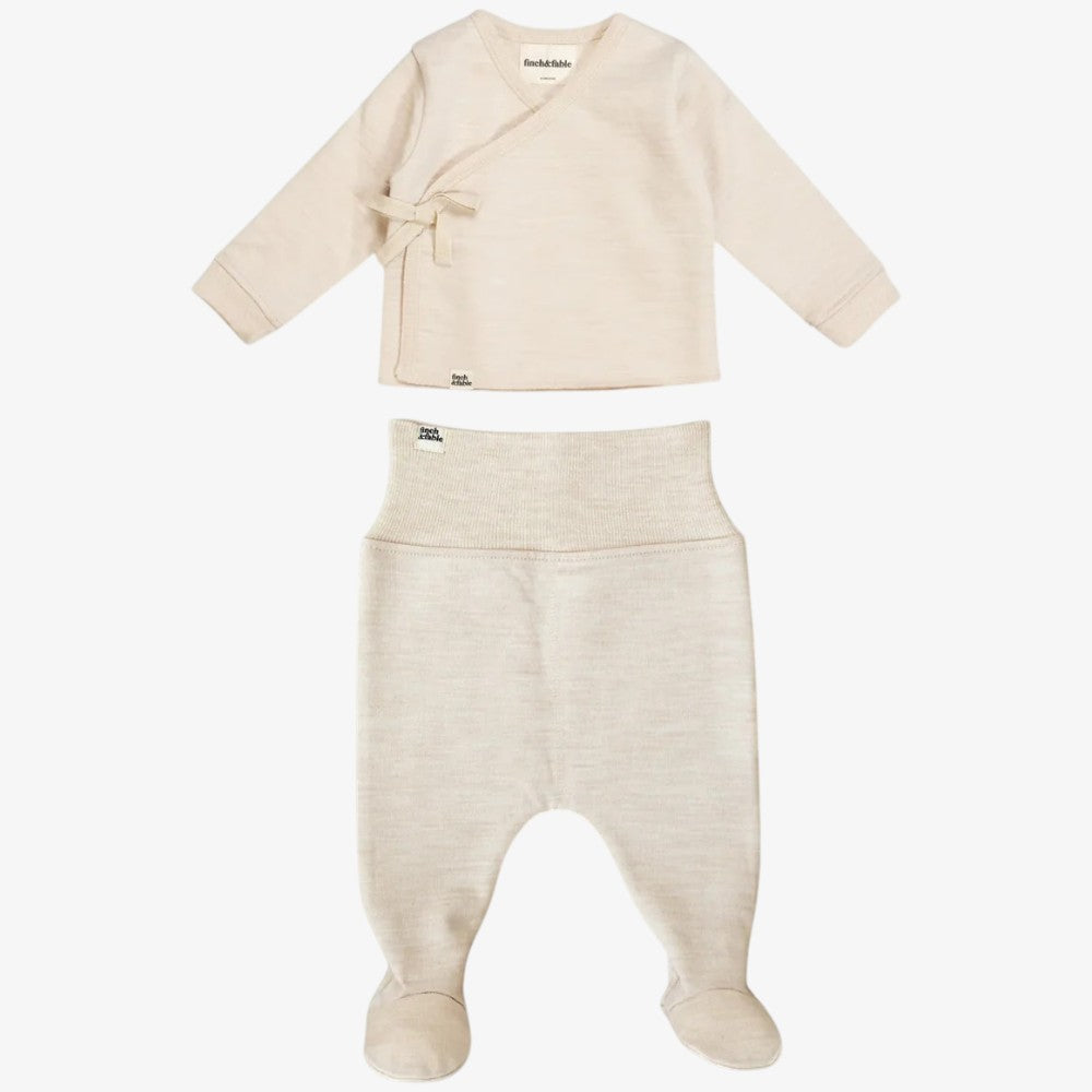 Wool 3 Piece Set - Oat