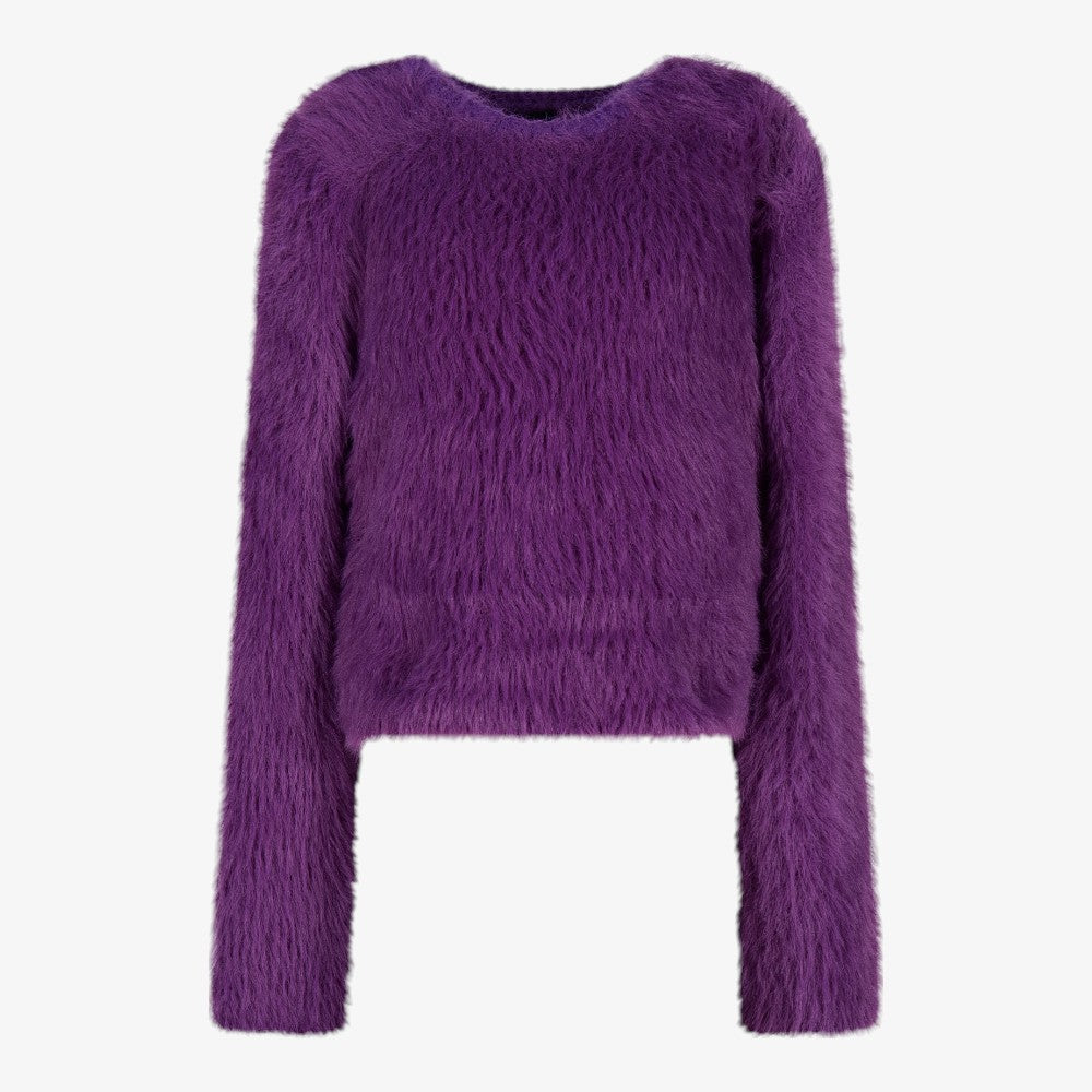 Knit Sweater - Purple