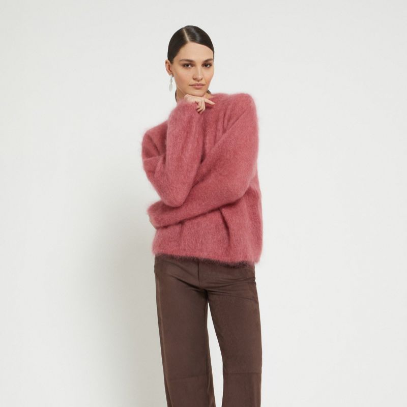 Mohair Sweater - Mauve