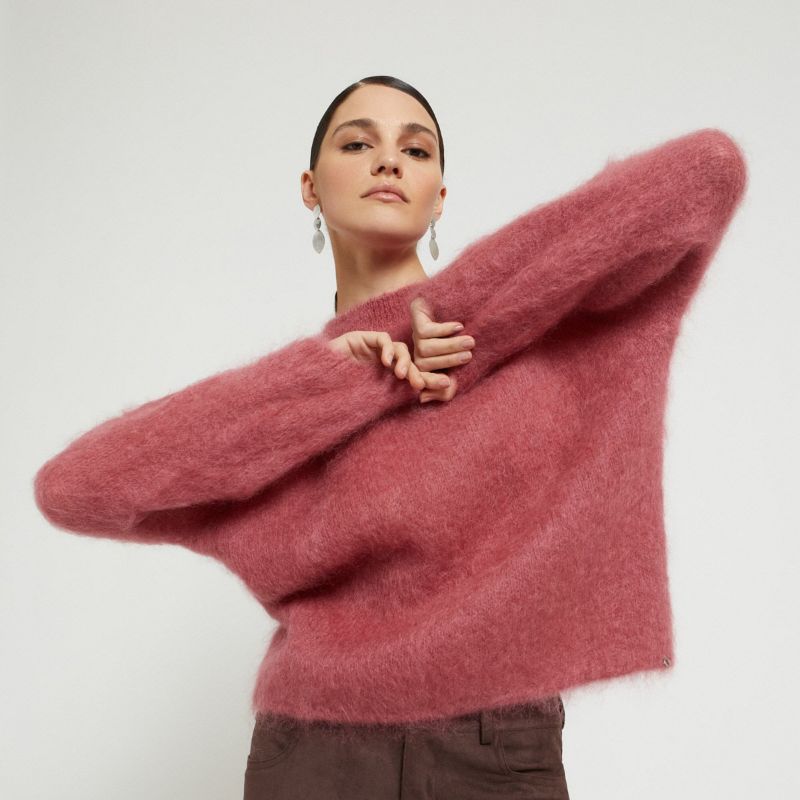 Mohair Sweater - Mauve
