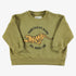 Tiger Print Sweatshirt - Olive