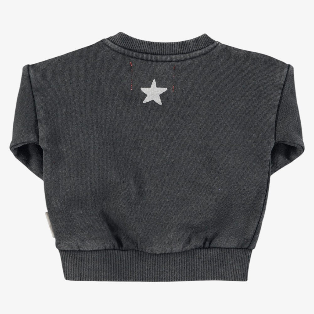 Logo Sweatshirt - Faded Black