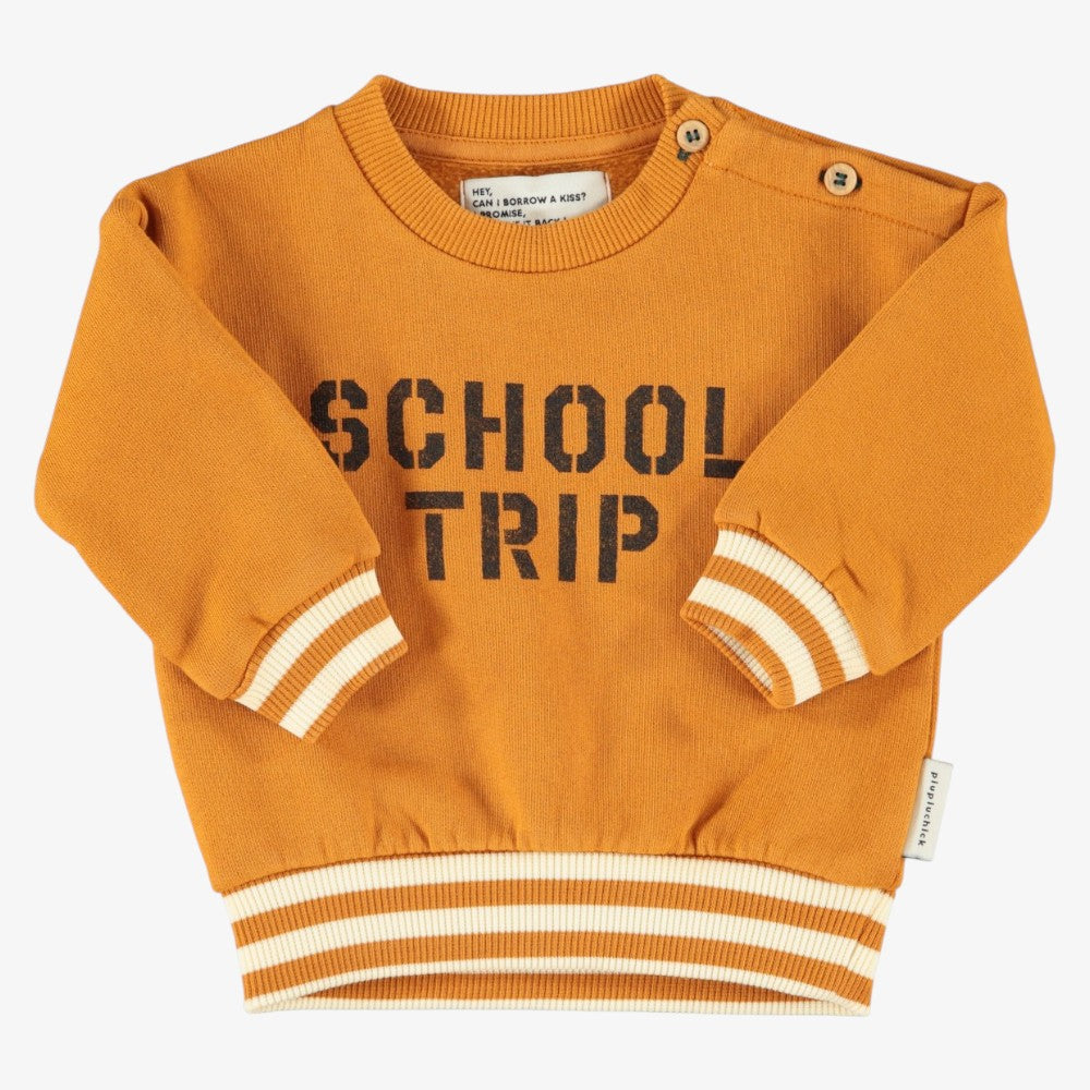 School Trip Sweatshirt - Camel
