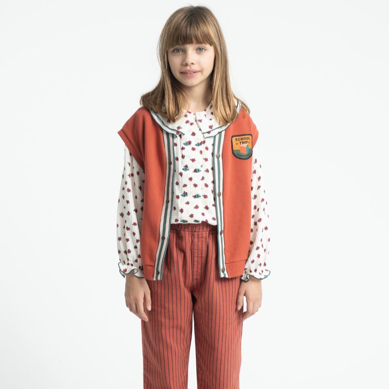 School Trip Vest - Brick