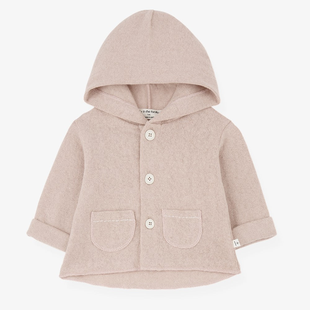 Fred Hooded Jacket - Nude