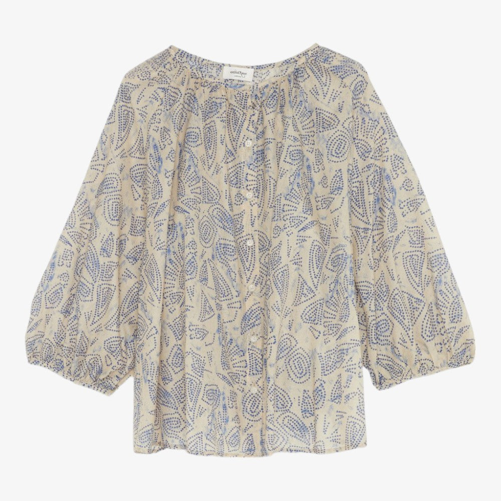 Print Shirt - Oat