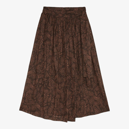 Print Skirt - Dark