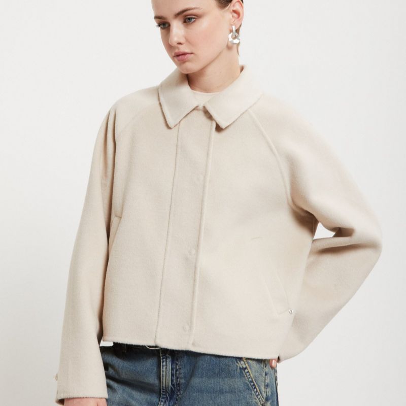 Collar Jacket - Ecru