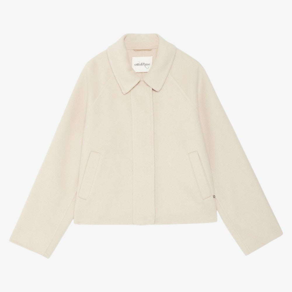 Collar Jacket - Ecru