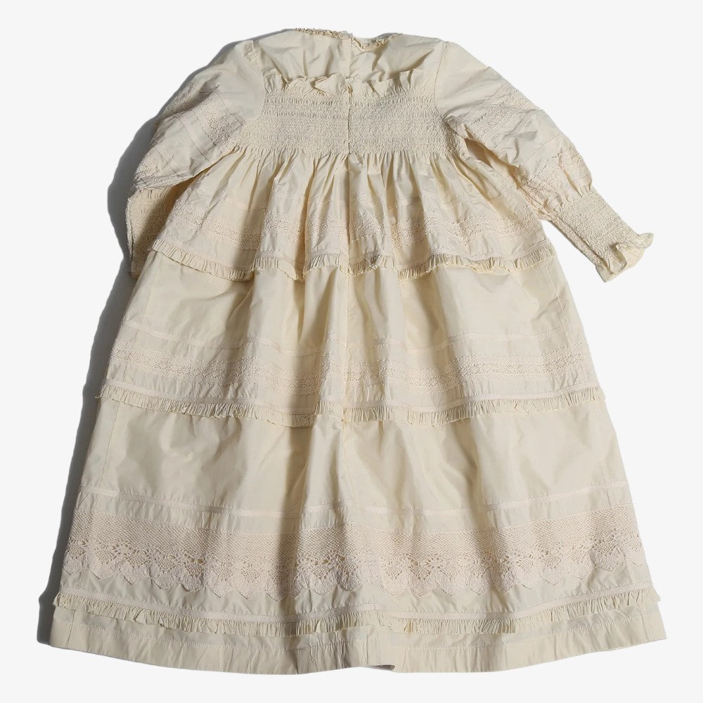 Aela Smocked Tiered Dress - Opal