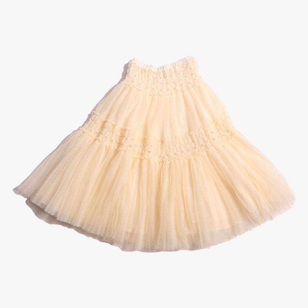 Gael Crush Pleated Skirt - Opal