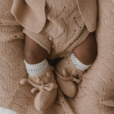 Etienne Booties - Blush