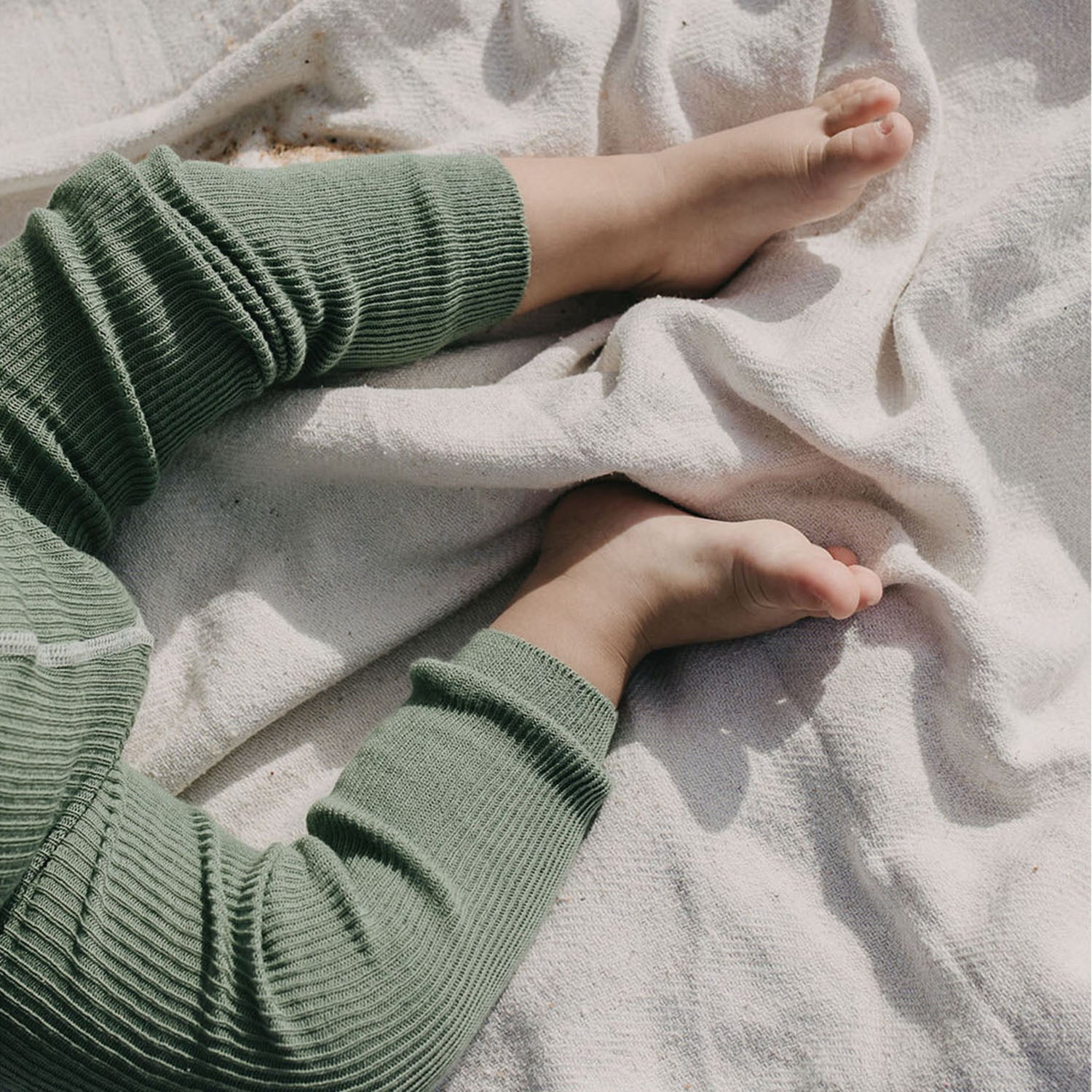 Footless Tights - Matcha Oat Latte