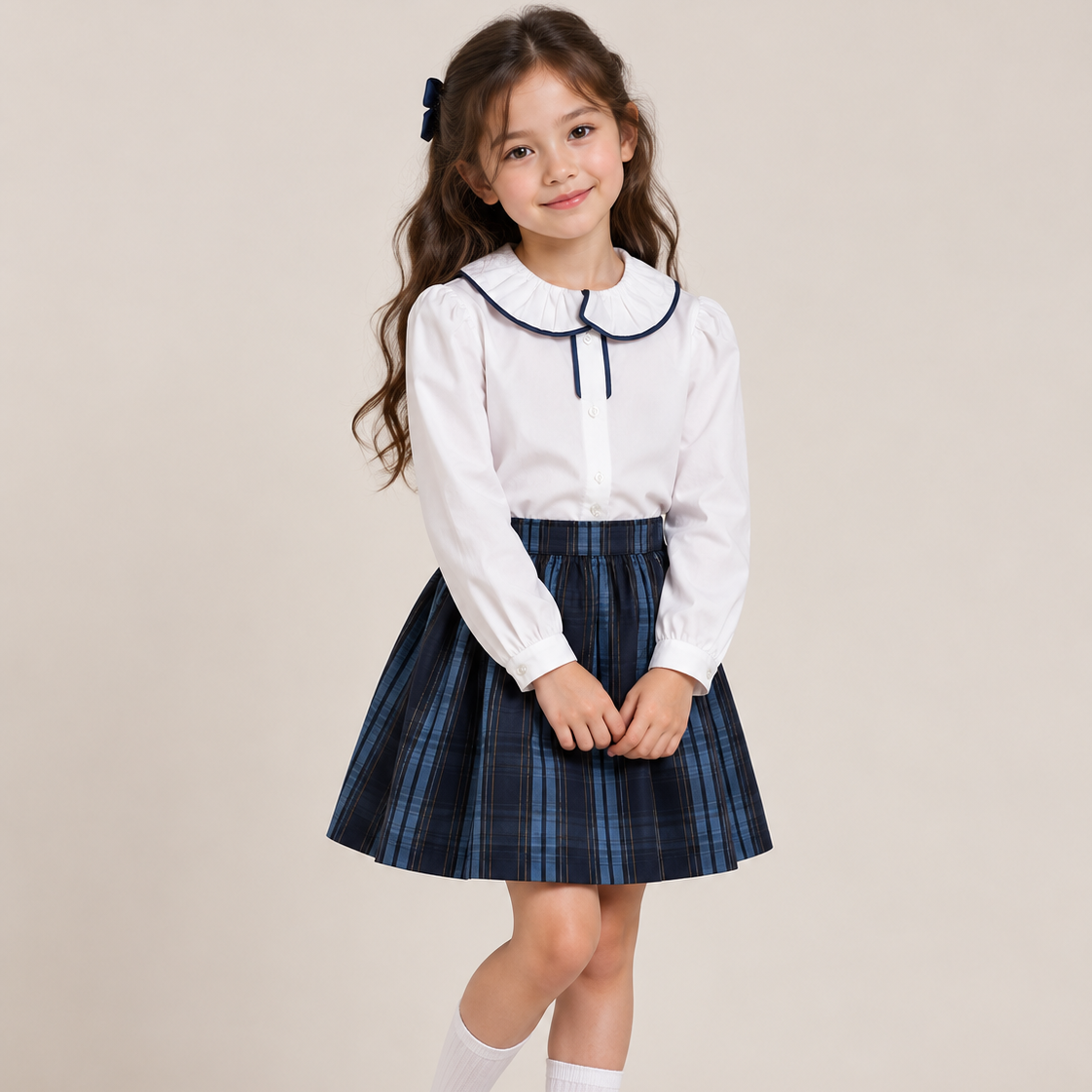 Frill Blouse - White