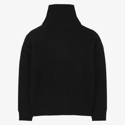 Half Zip Sweatshirt - Black