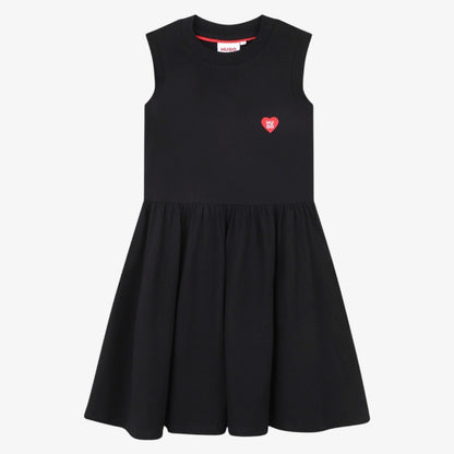 Gathered Dress - Black
