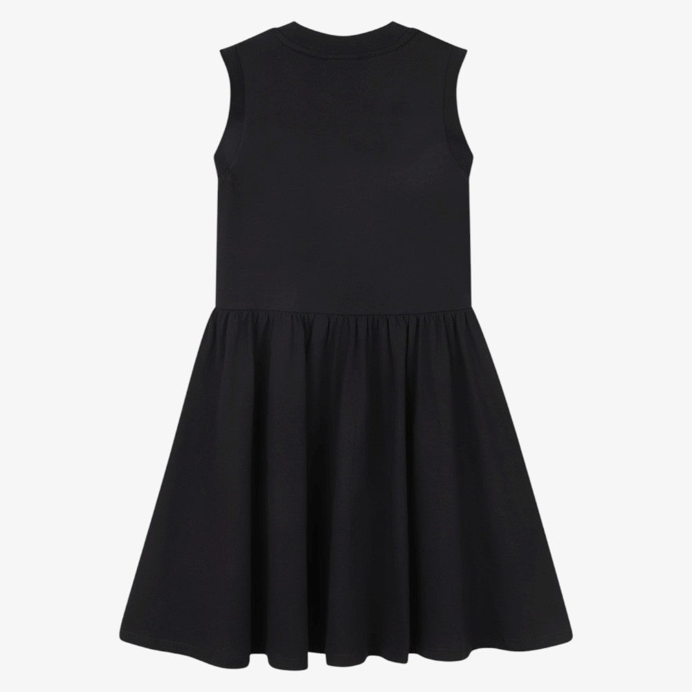 Gathered Dress - Black