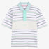 Stripe Polo - Mint Green