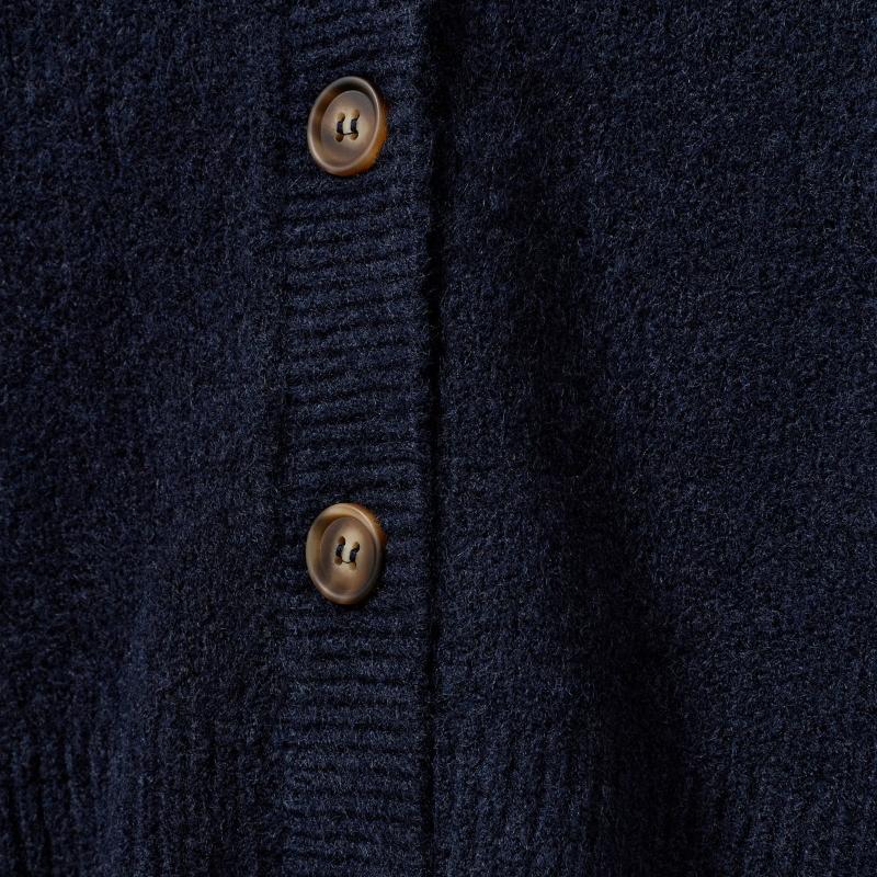 Knit Cardigan - Dark Blue