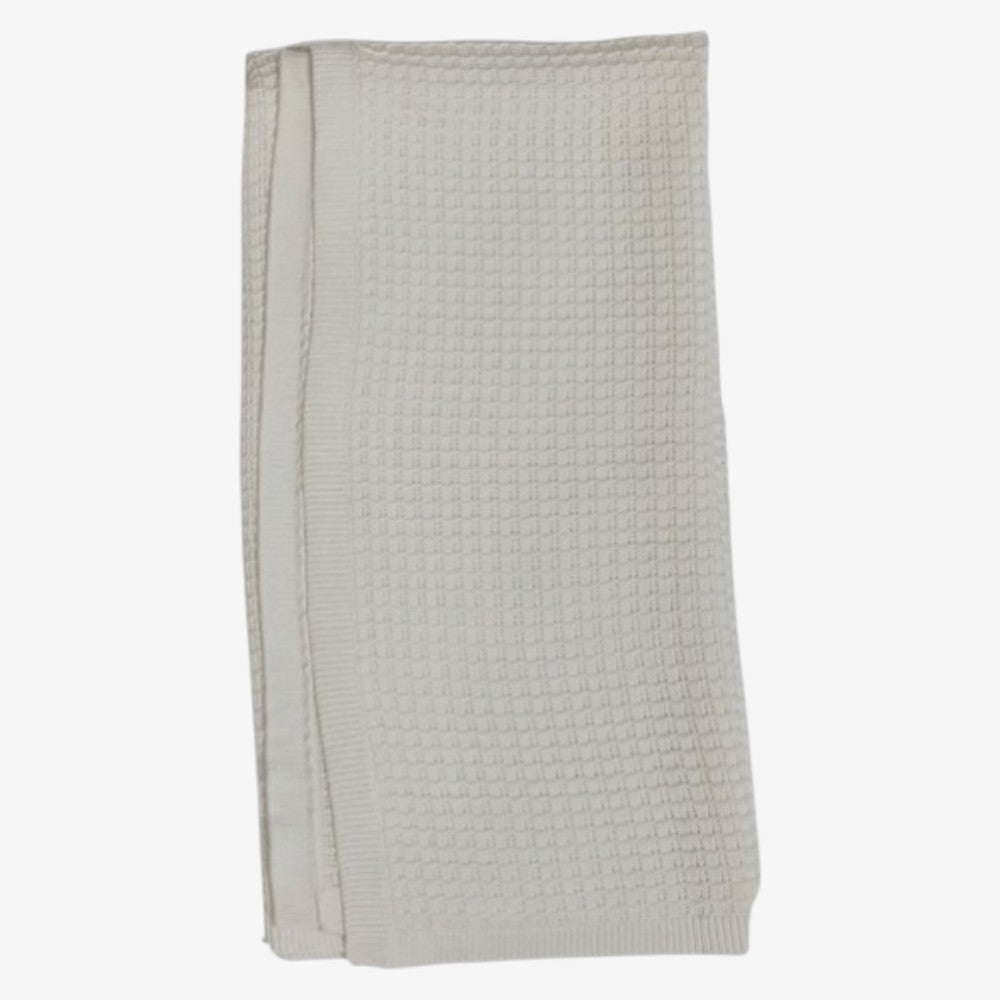Textured Blanket - White
