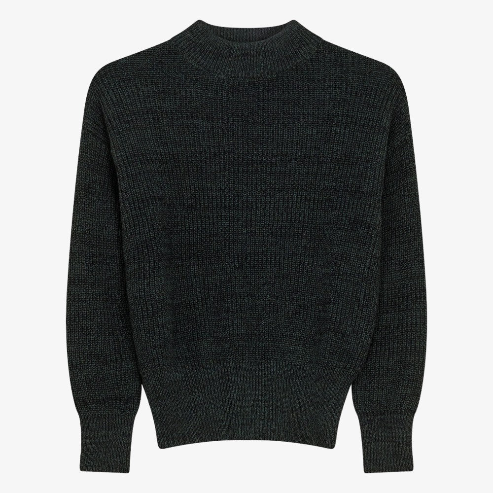 Marled Knit Sweater - Rainforest