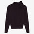 Tie Neck Sweater - Plum