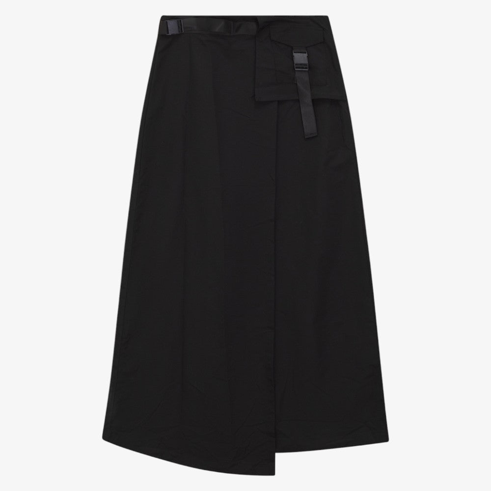 Cargo Pocket Skirt - Black Parachute