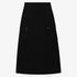Cargo Pocket Corduroy Skirt - Black