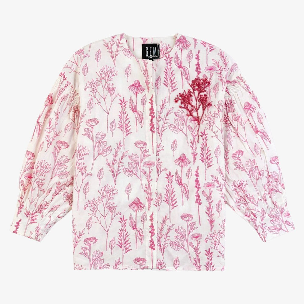Floral Shirt - Pink