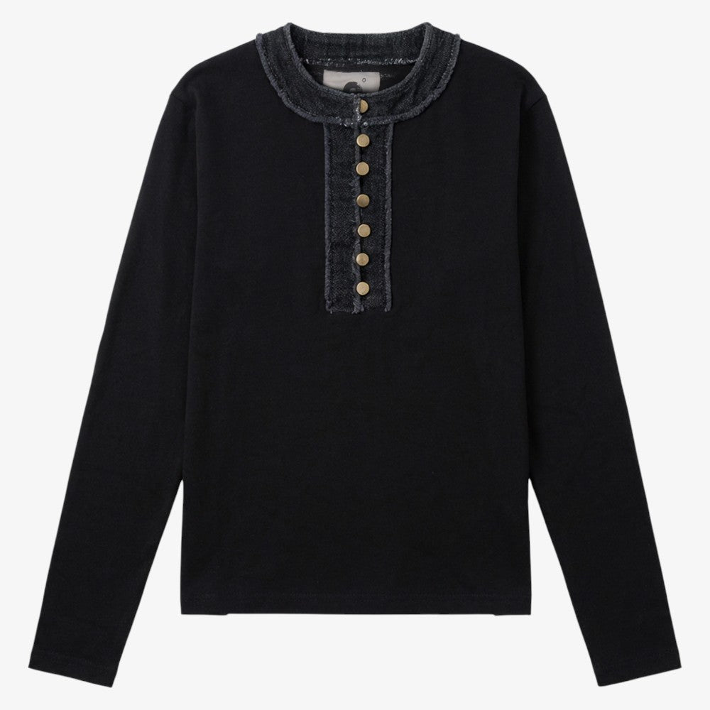 Contrast T-Shirt - Black