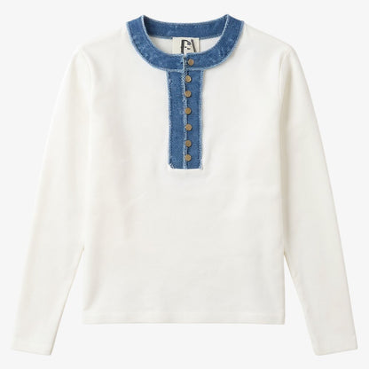 Contrast T-Shirt - White