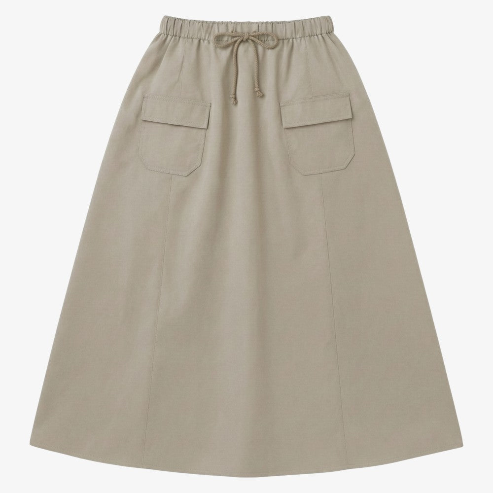Cargo Pocket Skirt - Khaki