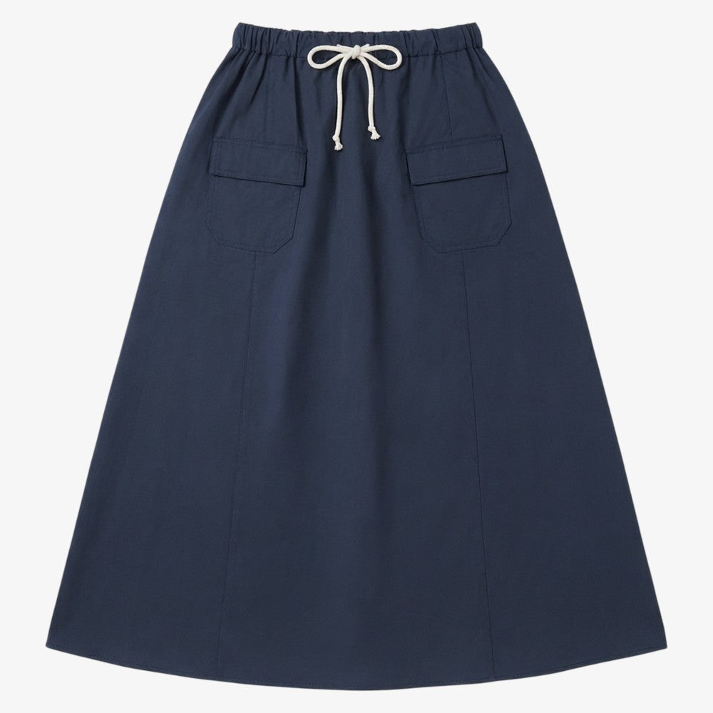 Cargo Pocket Skirt - Navy