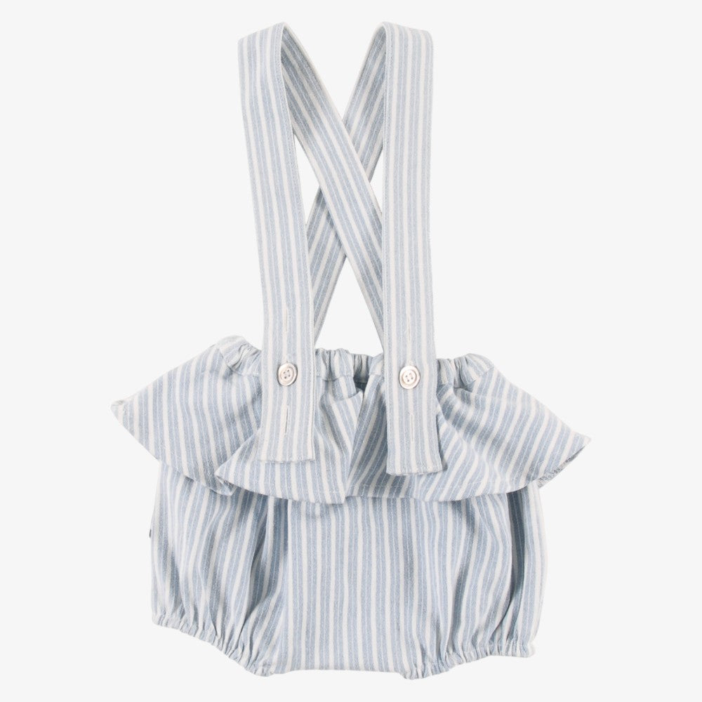 Eyes Logo Ruffle Bloomer - Denim