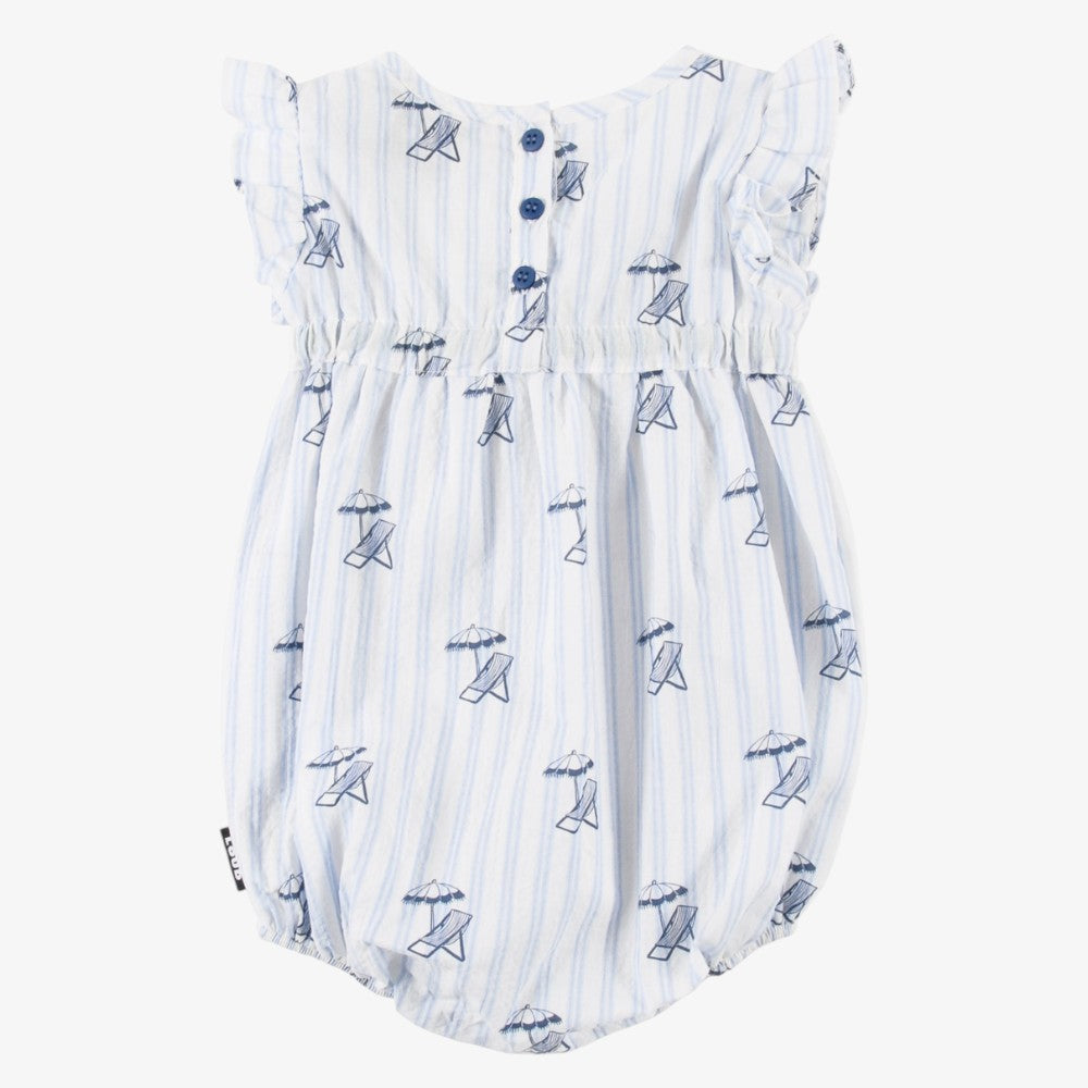 Logo Romper - Light Blue