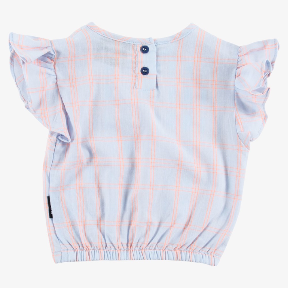 Oceano Blouse And Bloomer - Neon Check