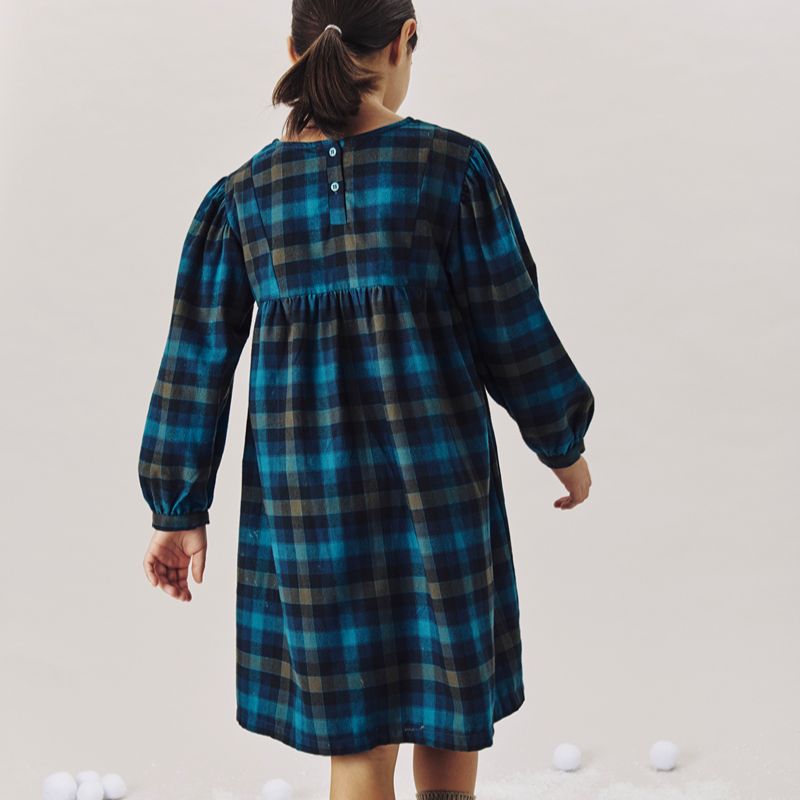 Tulip Pocket Dress - Check