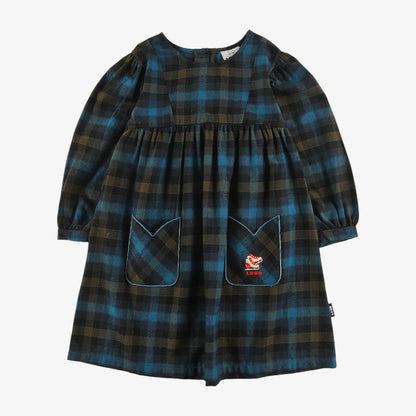 Tulip Pocket Dress - Check