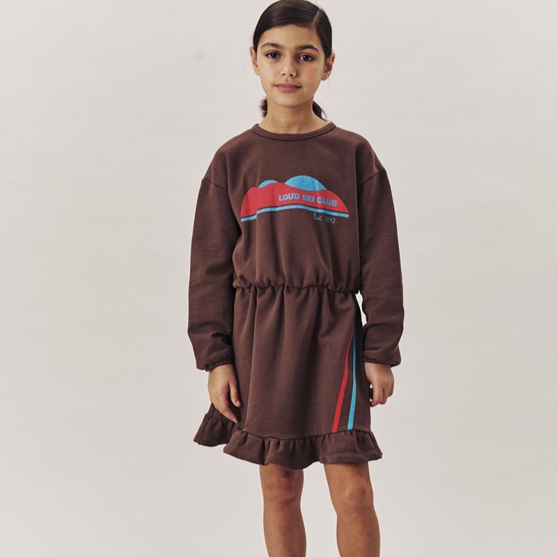 Stripe Dress - Fudge