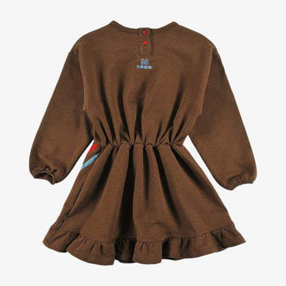 Stripe Dress - Fudge