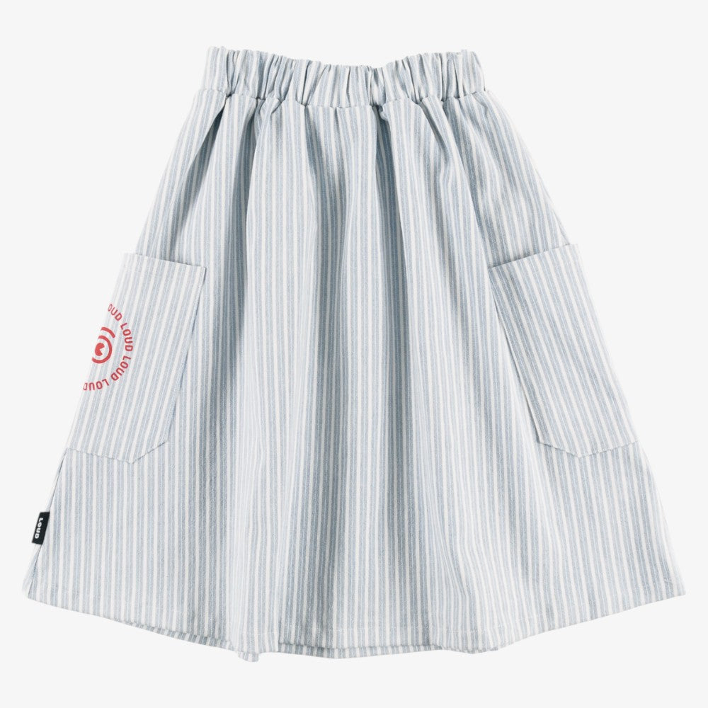 Eyes Logo Skirt - Denim