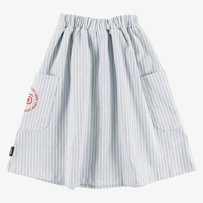 Eyes Logo Skirt - Denim