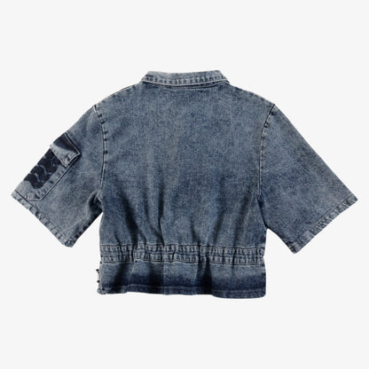 Waves Patch Shirt - Blue Stone Wash