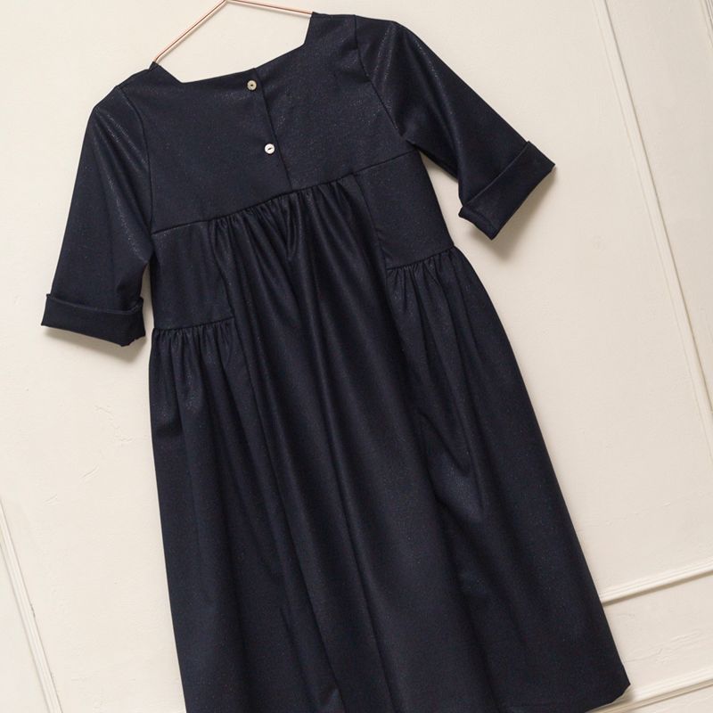 Gea Dress - Navy