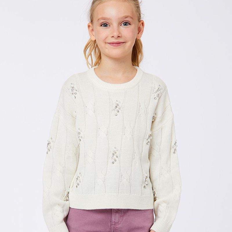 Minime Sweater - White